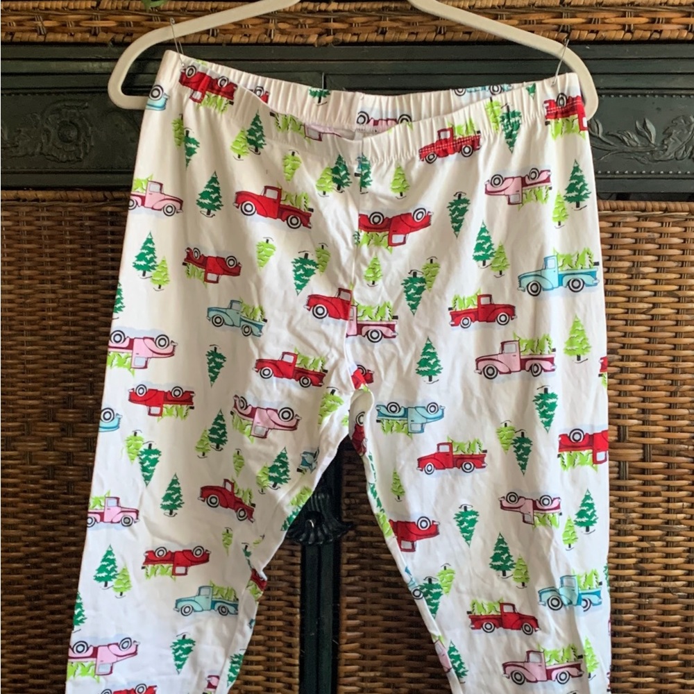 NWOT Christmas Tree PJ Pants L